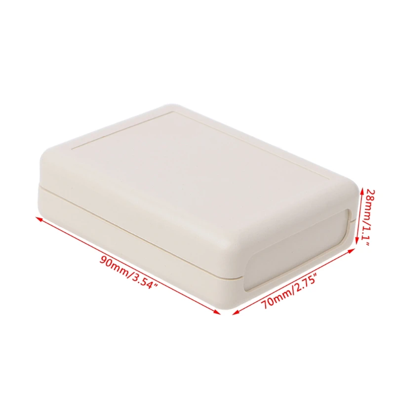 Impermeabile Scatola di Strumento di Custodia In Plastica Grigio Elettronico Progetto FAI DA TE 90x70x28mm Damom
