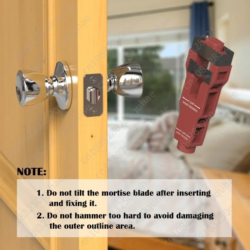 Door Latch Mortising Tool Help Remove Material Installation