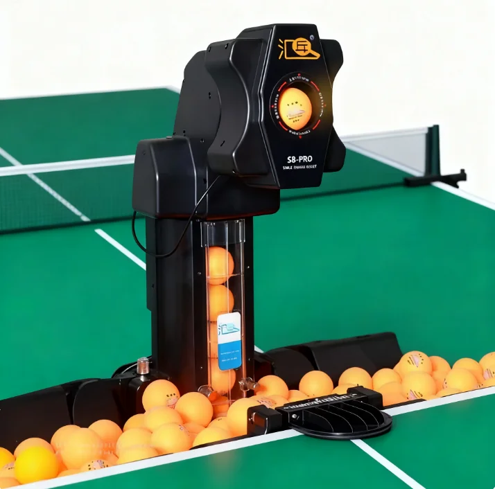

HuiPang S8PRO High-Difficulty Automatic Table Tennis Serving Machine Professional Training