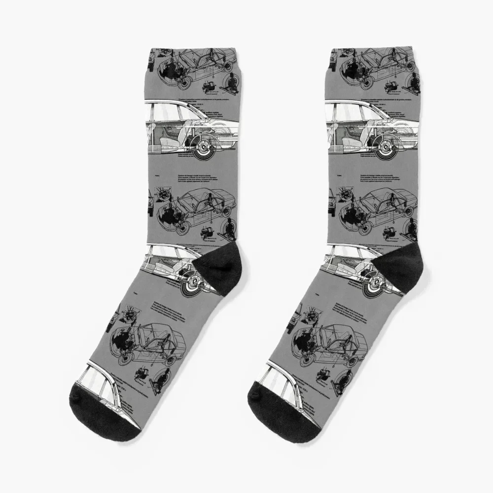 

NSU RO 80 Socks Children's gift Thermal man winter halloween Women Socks Men's