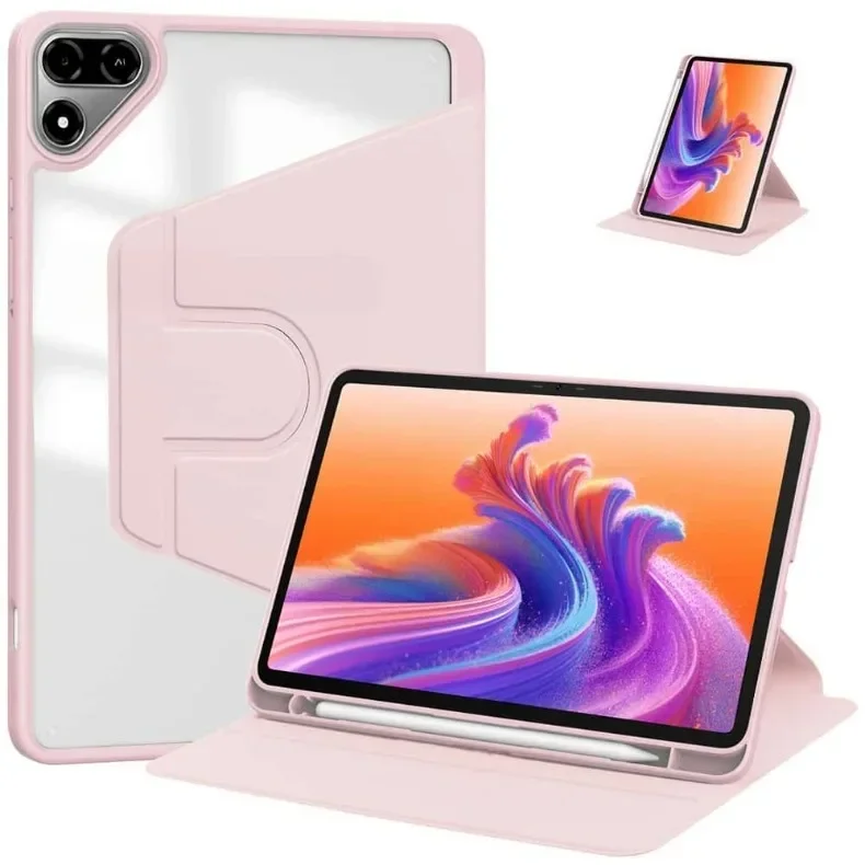 360° Rotation Case for Tecno Megapad 2 11 inch 2026 Cover Pencil Holder for Tecno Megapad 2 T1103 Horizontal/Vertical Stand