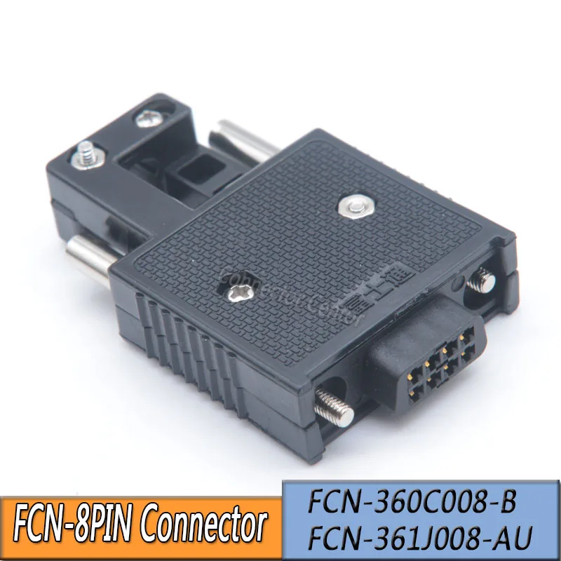 Imagem -02 - Conector 8pin para Mitsubish Omron Plc Conector i o Fcn360c008-b Mais Fcn-361j008-au