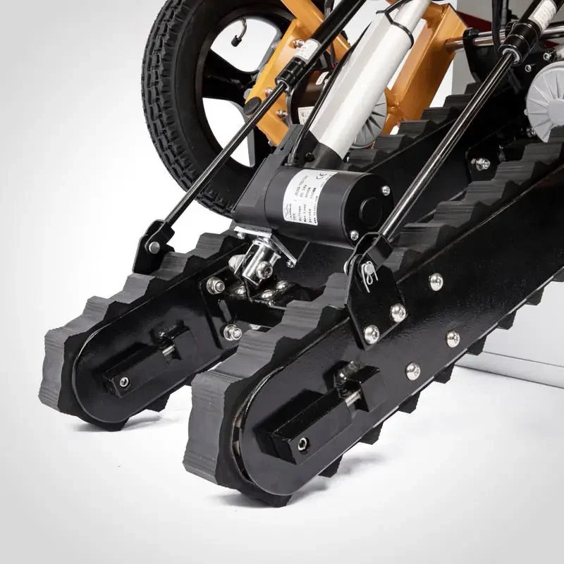 Интеллектуальное обновление для путешествий, полностью автоматическая инвалидная коляска для подъема по лестнице, усиленная рама из углеродистой стали, прочная - BZ-SA1