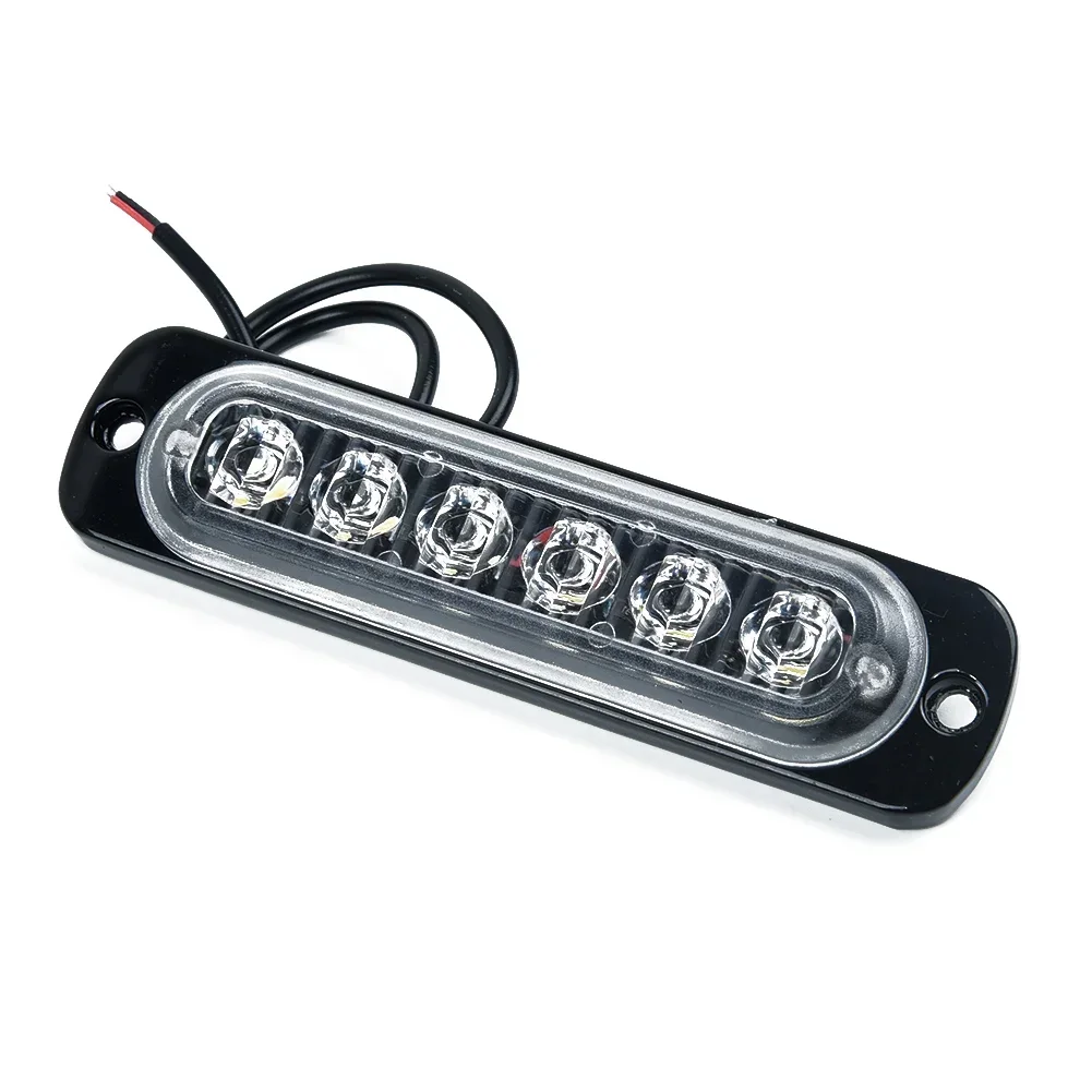 Car 6 LED Work Light Work Bar Lamp Driving Lamps Fog Lights 12W 12v 6000K Driving Fog For Off-road SUV 4WD Auto Boat Truck