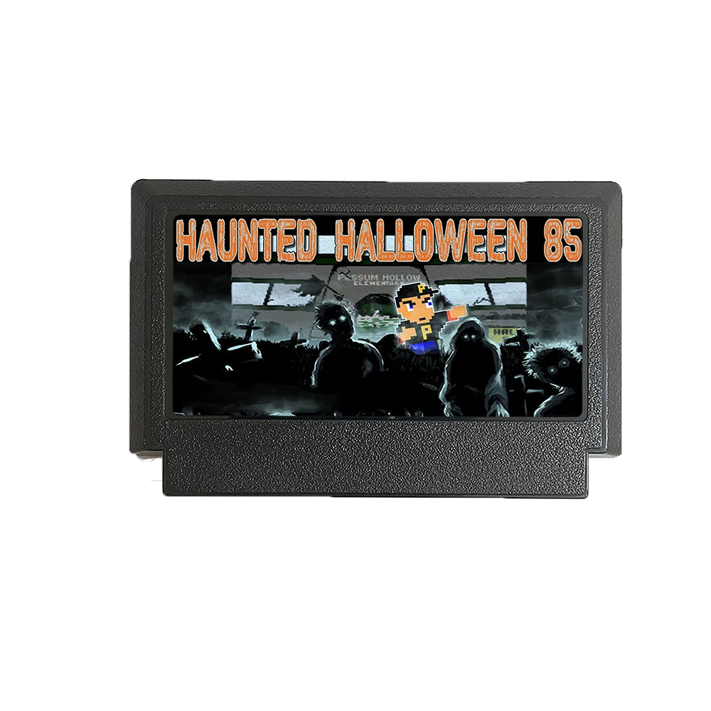 Haunted Halloween '85 - A Brand NEW 8 Bit 60 Pin FC Famicom Game Cartridge For Nintendo Family Computer Game Console