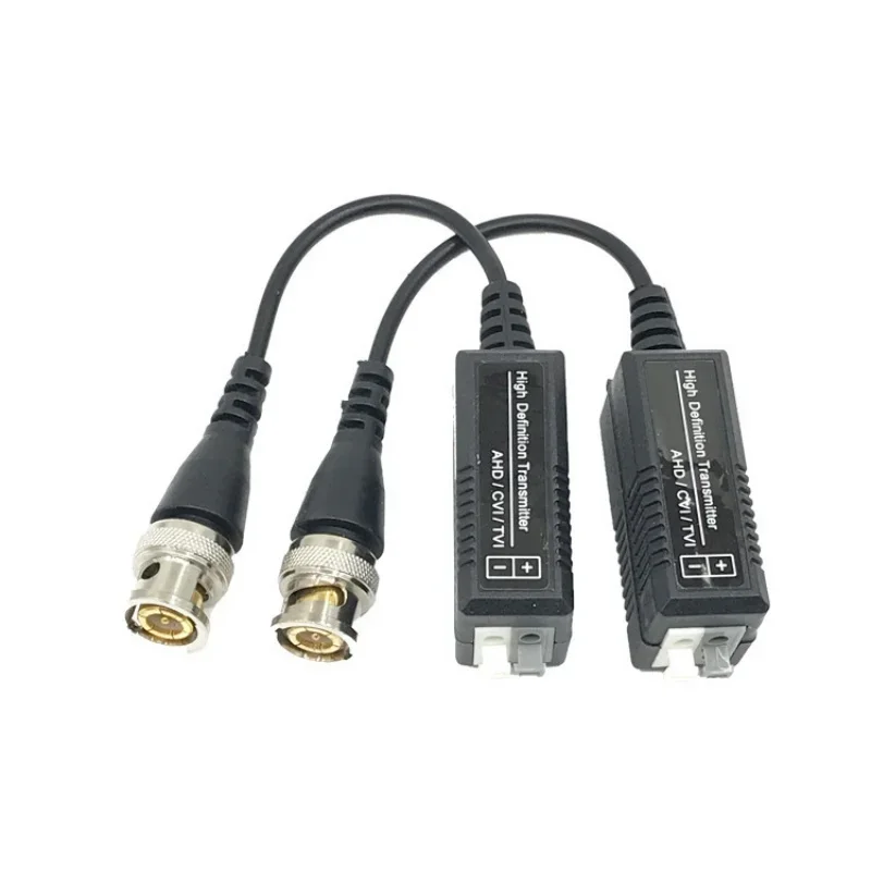 AHD TVI CVI السلبي الملتوية زوج فيديو Balun UTP CAT5 CAT6 جهاز الإرسال والاستقبال 1080P 300M لنظام كاميرا CCTV DVR