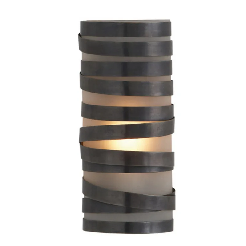 

Modern minimalist woven stainless steel wall lamp