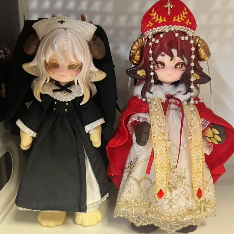 حقيقي مخصص لونا لسلسلة القمر Bjd صندوق أعمى شخصيات الحركة اللطيفة Mjd دمية مشتركة ألعاب عصرية حلية صندوق غامض هدية #3