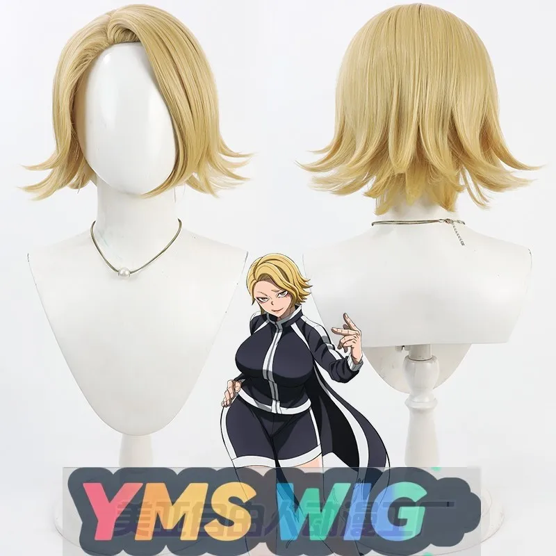 

[YMS WIG] Taoyuan Dark Ghost, Lianshui Chicken Cos парик аниме персонаж желтая кожа головы частичный