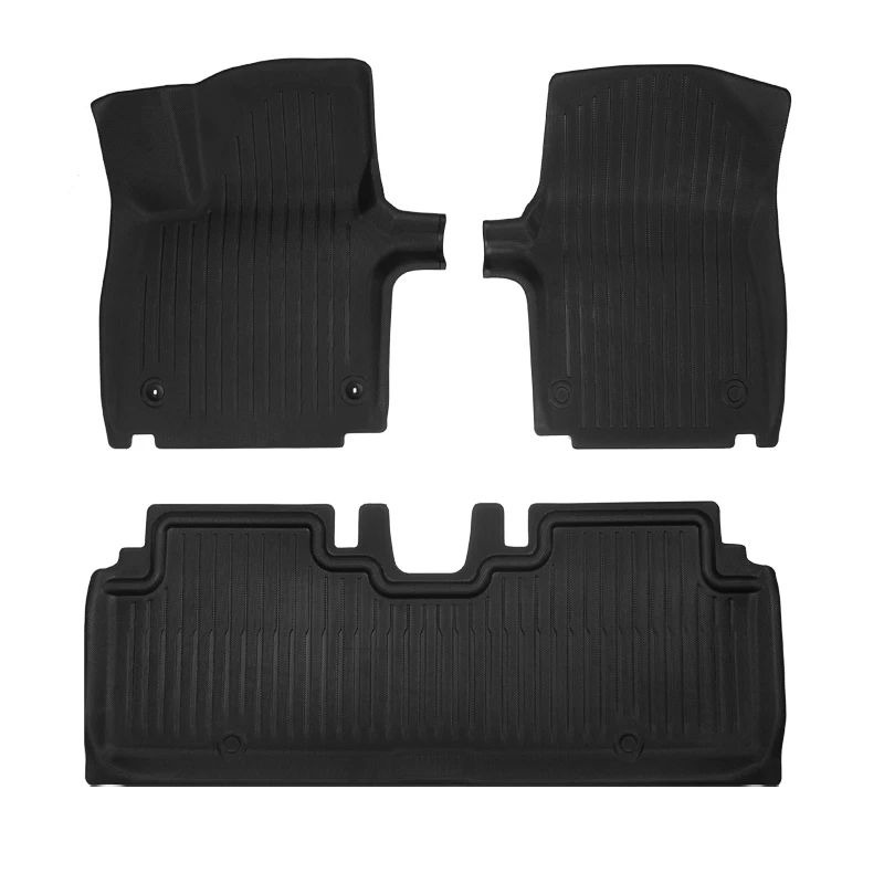Vloermatten voor Kia EV6 2022 2023 2024 All-Weather Links Rechts Roer RHD LHD Cargo Liner Zware Kofferbak bescherming Rugleuning Mat - afbeelding 2