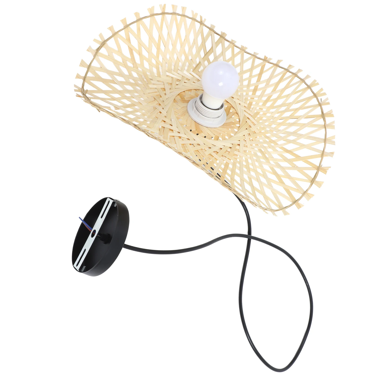 

Rattan Weaving Ceiling Light Simple Hanging Lamp Indoor Pendant Decor Romantic Atmosphere Coffee Shop Bar