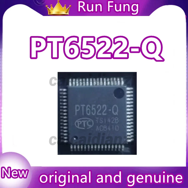 PT6522-Q Auto IC Chip Power Module Speedometer Black Screen Repair Chip For Mazda 2 3 6 CX5 CX-5 CX30