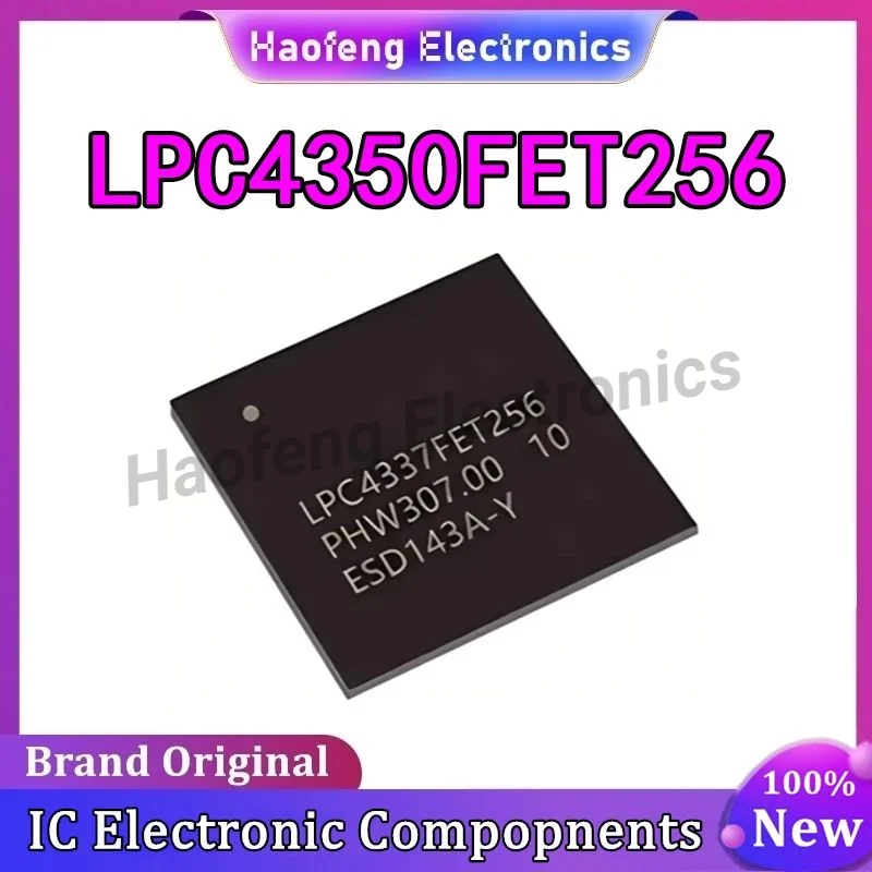 LPC4350FET256 LBGA-256 IC ARM Microcontrollers - MCU DUAL CORTEX-M4/M0 264 KB SRAM 2 HS USB