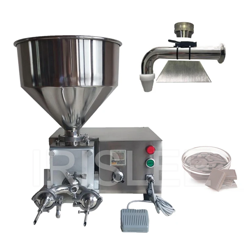 

Commercial Portable Puff Cream Filling Machine Jam Filled Cake Injection Tool