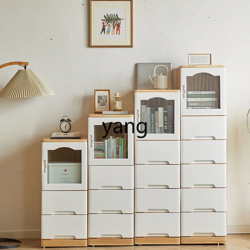 خزانة تخزين ملفات بأدراج من الخشب الصلب TGF مع خزانة صغيرة للمكتب لخزانة بيانات الباب #4