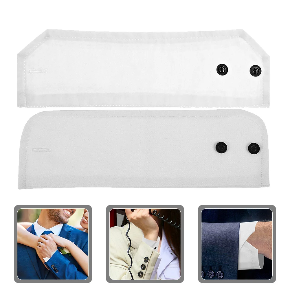 

Unique Decorative Wrist For Women Detachable Shirt Elastic Armless Replacement Fashion Blouse Accessories Elegant Button