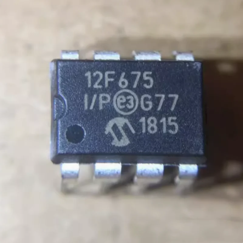 10PCS/PIC12F675-I/P 12F675 DIP8 New Original Stock