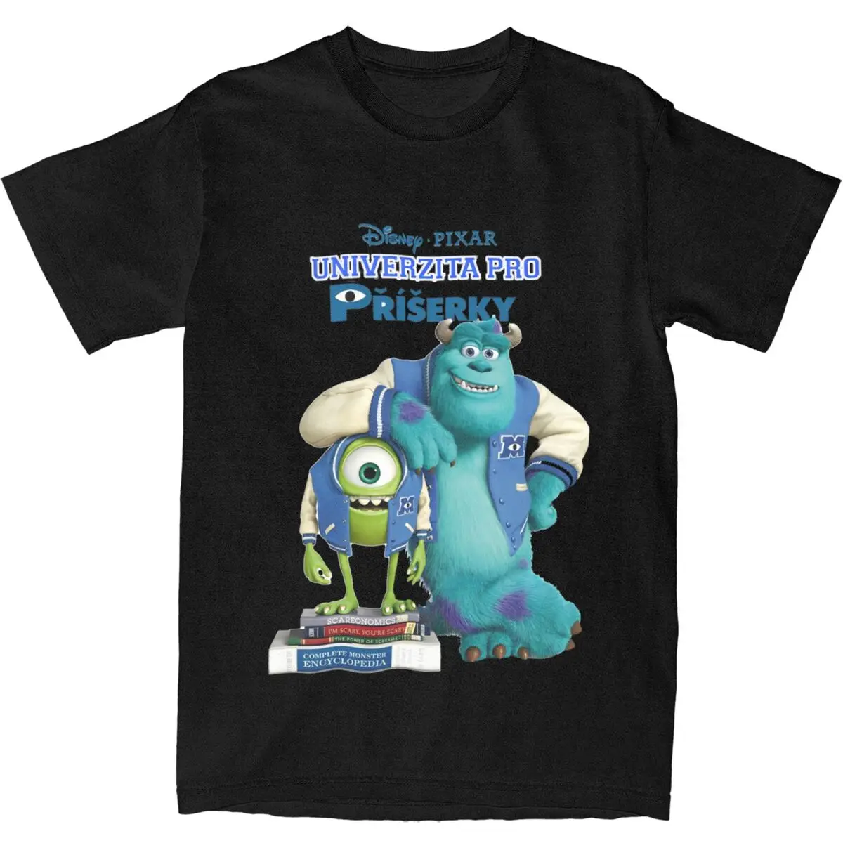 Men T-Shirt Mike And Sully T Shirts Trending Summer Tees Streetwear Design 100 Cotton Tops Gift Idea