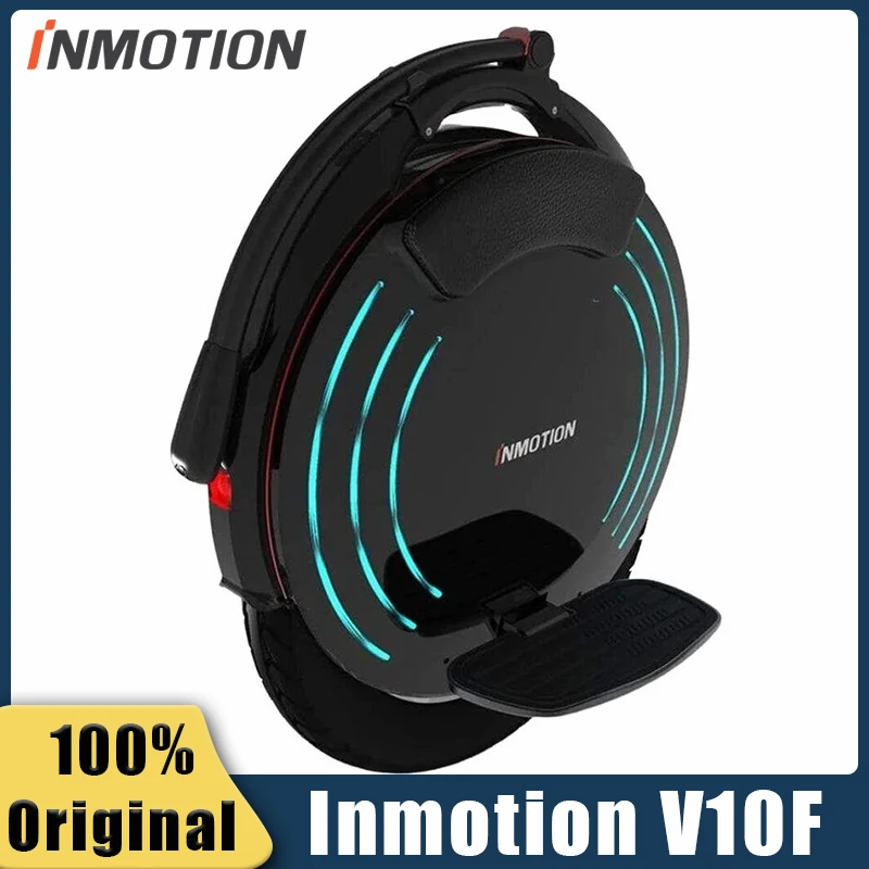 Originele Inmotion V10f Elektrische Eenwieler 40 Km/h Snelheid 84V 960wh Batterij 2000W Motor 70Km Bereik Met App Smart Euc Monowheel