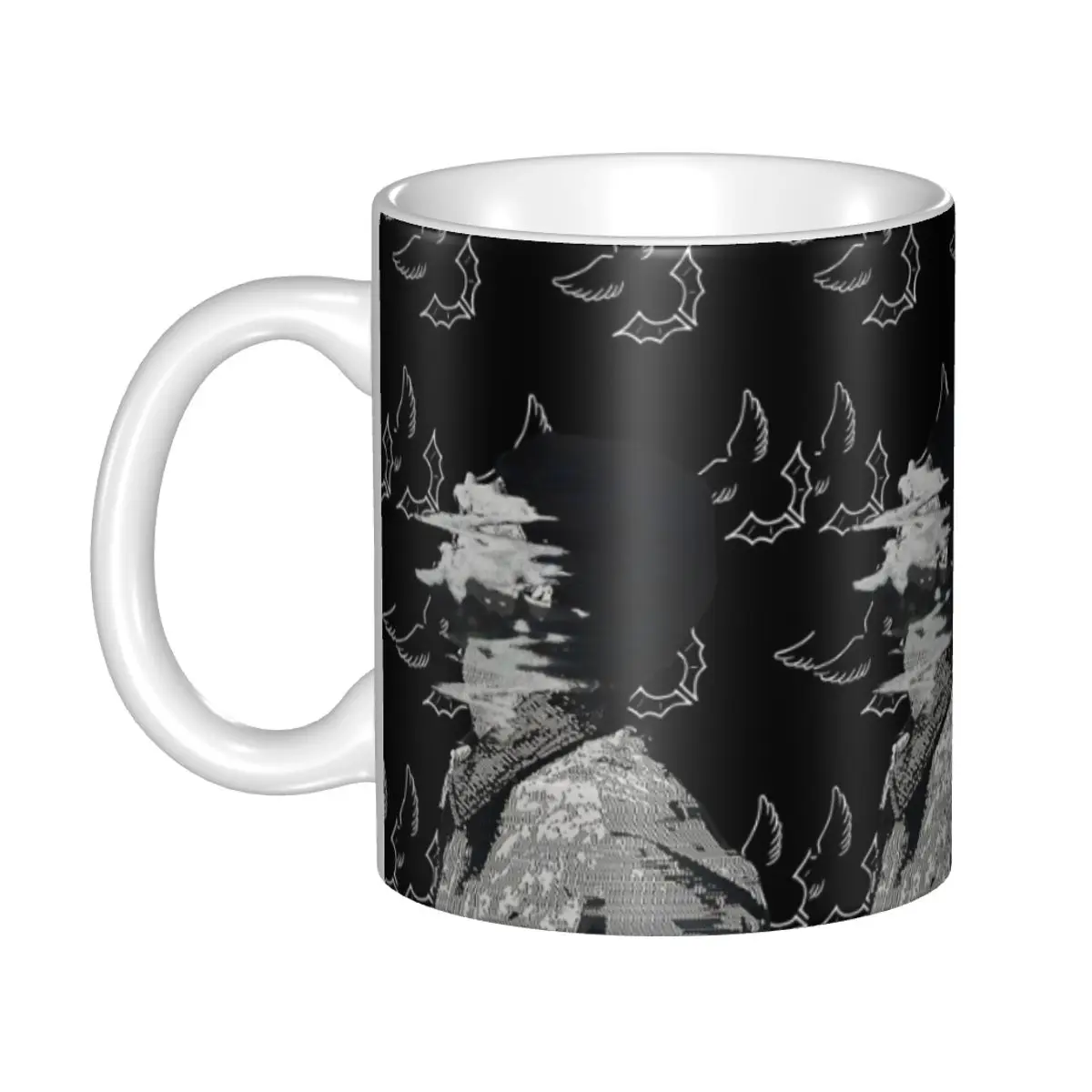 Personalized Duki Rapper Rockstar Music Coffee Mug DIY Ceramic Tea Milk Mug