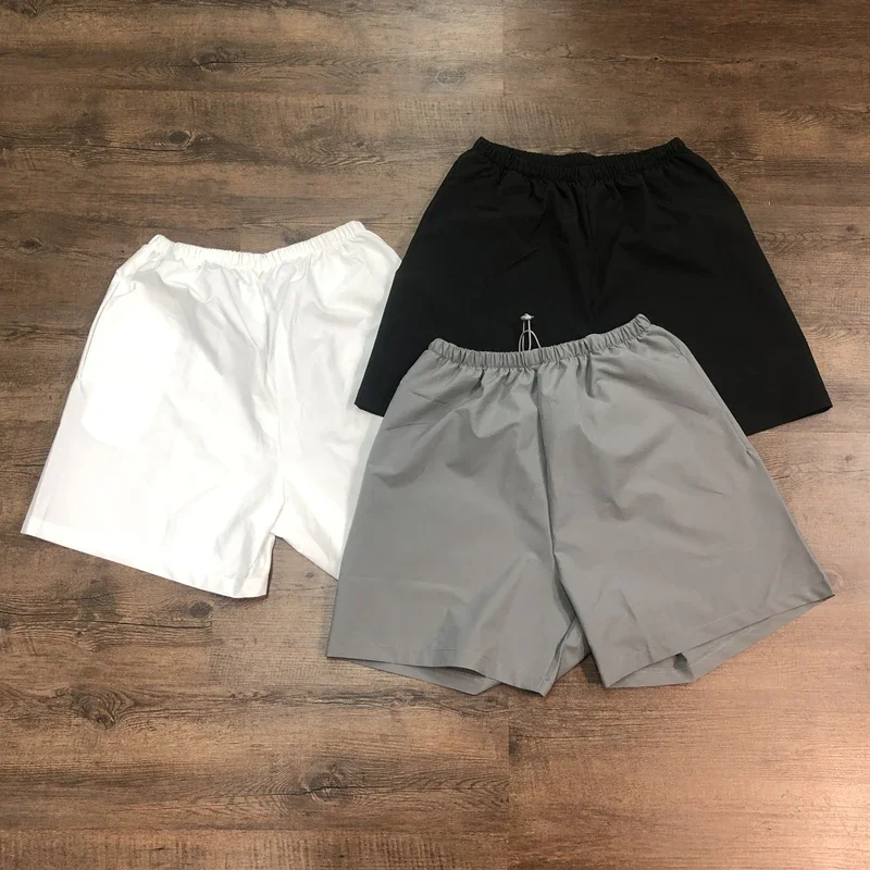 

SAINT OF MICHAEL KANYE WEST Fashion Best Quality Solid Color Casual Sweatpants Summer Streetwear Beach Pants Simple Shorts Men
