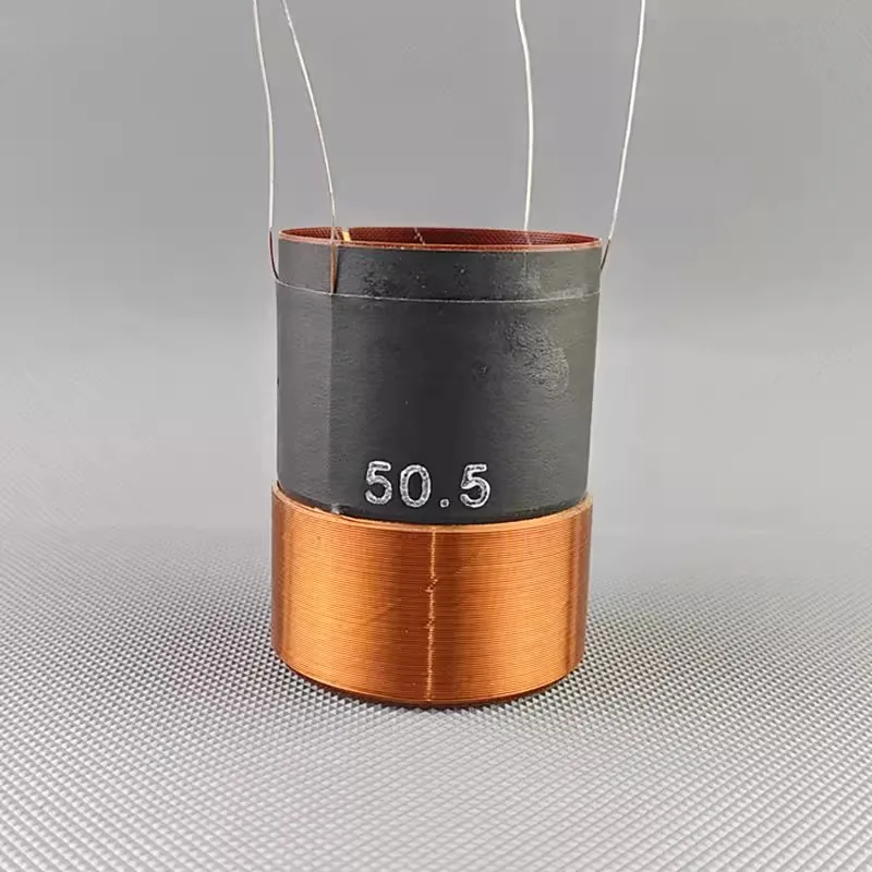1piece GHXAMP 50.5mm Dual Voice Coil Subwoofer Voice Coil with Fiberglass Bobbin, 4-Layer Winding, and 4 Ohm Impedance