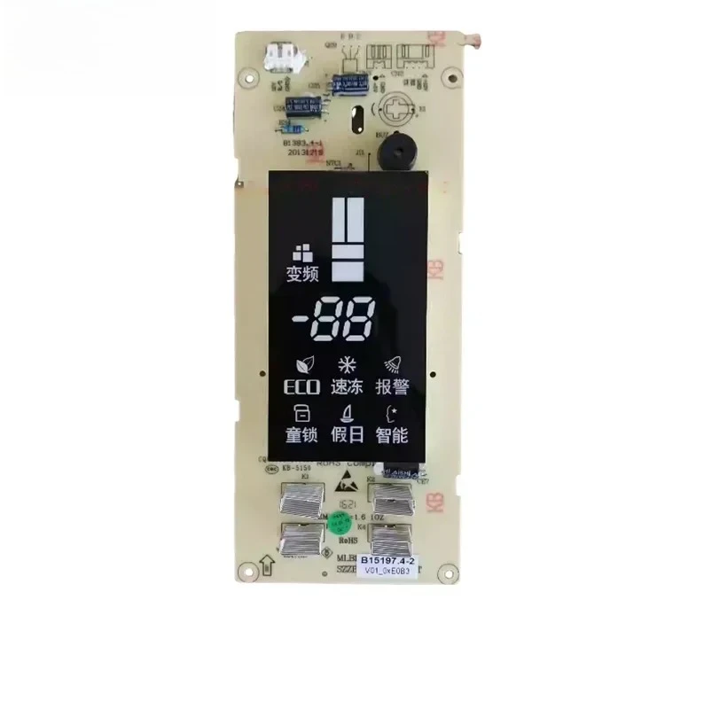 

used for MeiLing Refrigerator Computer board B15197.4-2 Display panel touchpad