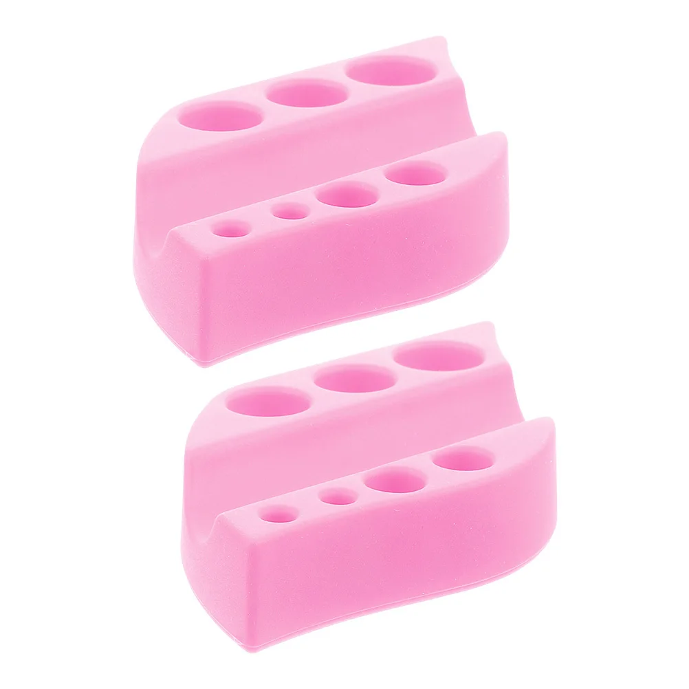 

2 шт., держатель для чернил для татуировки, силиконовый материал, гладкая поверхность без заусенцев для удержания тату-машин, ручки и аксессуары, портативные