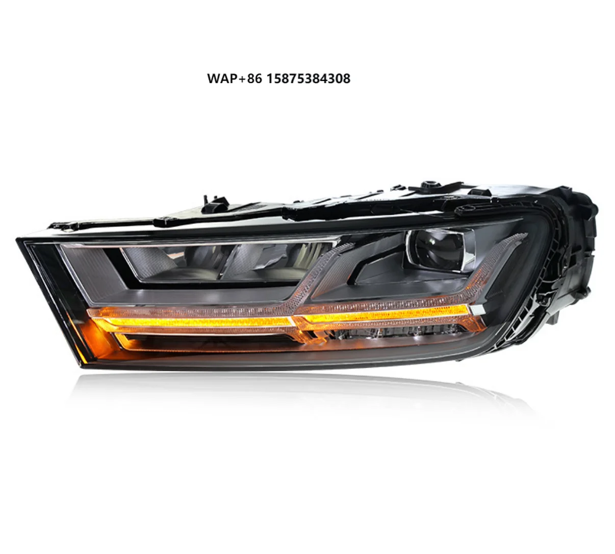 

For Q7 2016-2019 LED Headlight Front Car Light Daytime Running Light Headlight Assembly Play and Plug