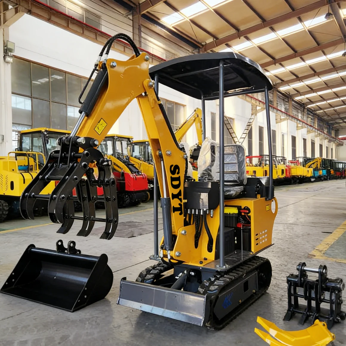 

Customized Construction Mini Excavator 0.8 Ton Hydraulic Small Digger For Demolition For Digging & Loading