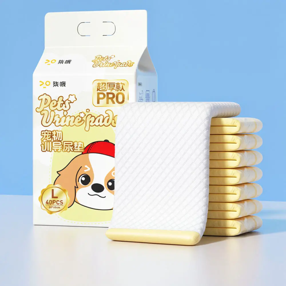 Thickened Disposable Pet Training Pads Waterproof Base Puppy Wee Mats Odor Control Dog Diapers For Senior Pet Assistance