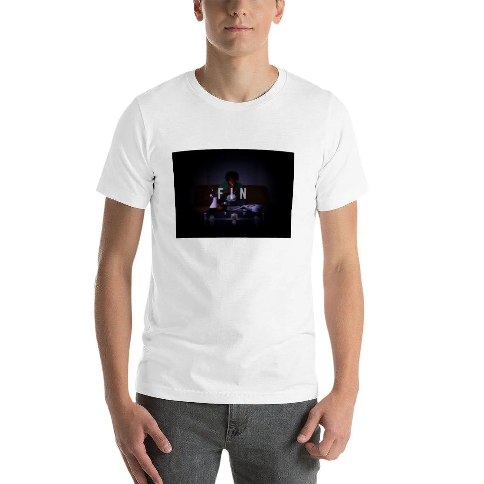 Steez Fin T-Shirt funny t shirts man t shirt men 100% cotton luxury brand cotton tshirt 100% T-shirt - view 3