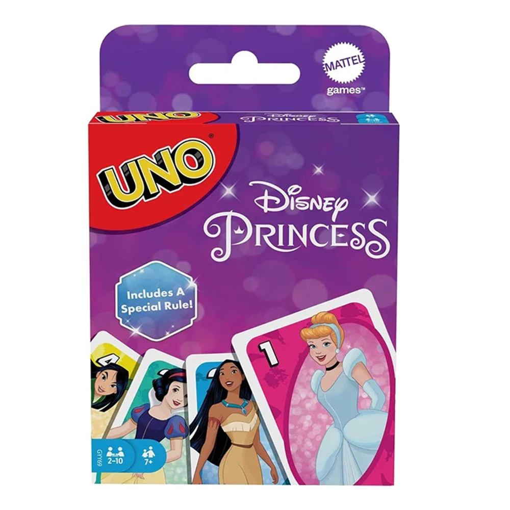 UNO Princess card Board Game Anime Cartoon Kawaii Figure Pattern Family Funny Entertainment Cards Games Gifts