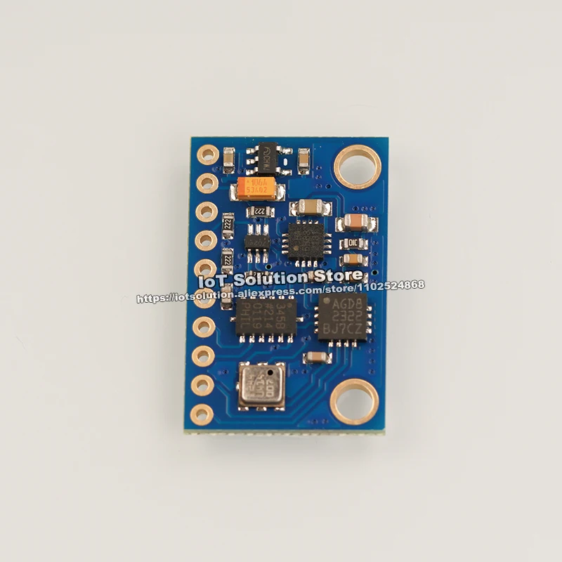 Imagem -02 - Módulo Magnético do Sensor da Pressão do ar do Campo Giroscópio de Eixos L3g4200d Adxl345 Aceleração Hmc5883l Bmp180 em Gy801