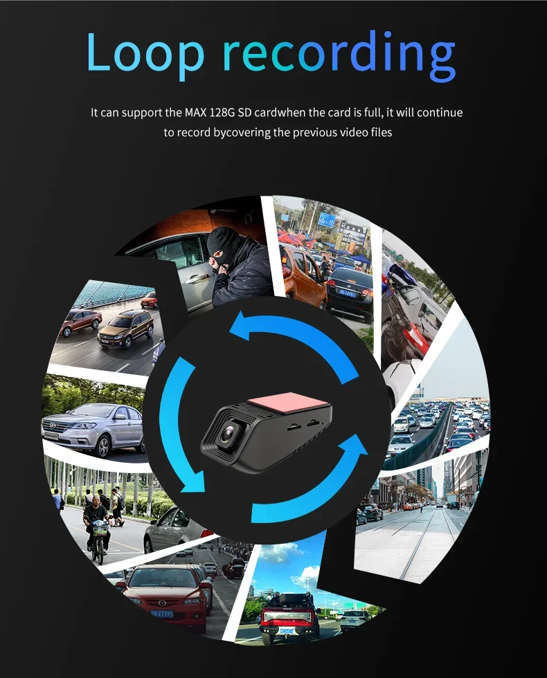 Mini 4G Dual Kameras Dash Kamera Versteckter GPS Auto Video Recorder