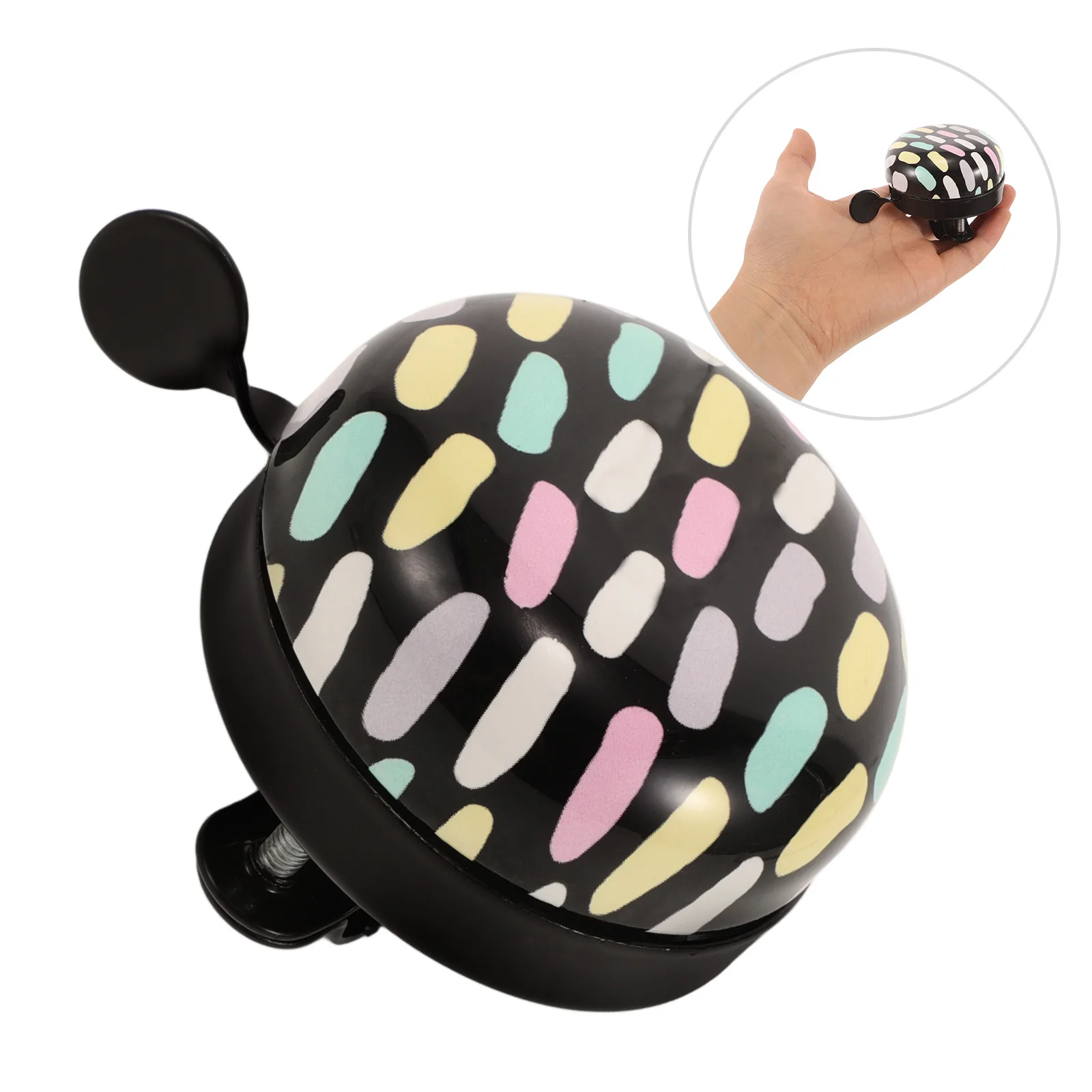 

Cute Loud Mini Bike Bell Handlebars Bicycle Horn For Mountain Electric Scooters Durable Stylish Accessory For