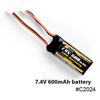 Fms 1:12 1:18 1:24 Rc Climbing Car Model Remote Control Car Specific Battery 7.4v 2000mah Xt30 7.4v 900mah 7.4v 600mah 380mah