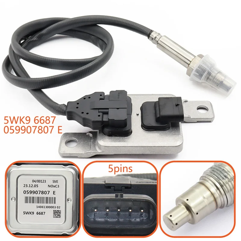 

Strict 059907807E Car Nox Nitrogen Oxygen Sensor For VW Touareg Q7 Seat TDI 2009-2016 5WK96687