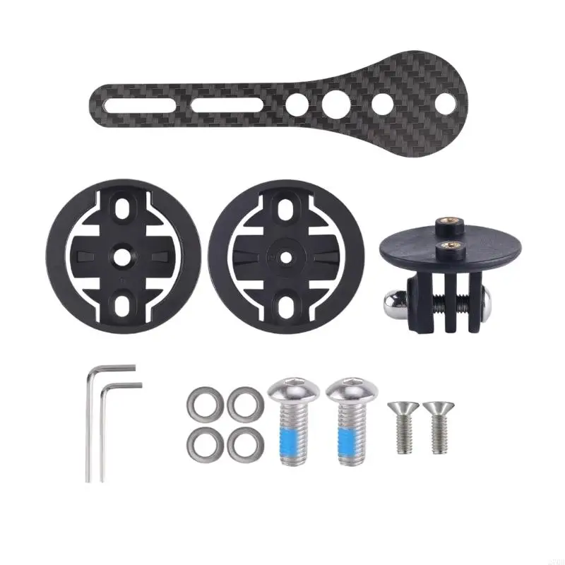 カメラ用の強力なカーボンバイクマウントバイクホルダーセットサイクリングコンピューター