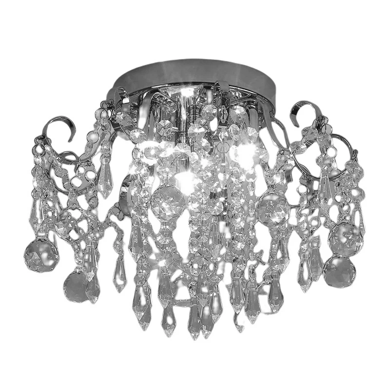 

Pendant Lamp European Style Crystal Ceiling Small Chandelier Modern Minimalist Porch Aisle Corridor Restaurant Light