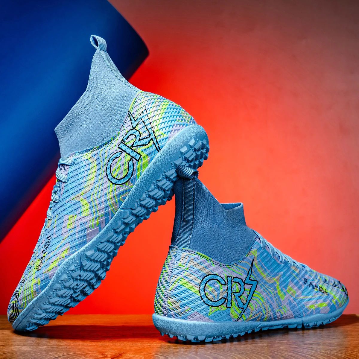 

Футбольные бутсы для мужчин и женщин с короткими заклепками и амортизирующими противоскользящими тренировочными кроссовками для взрослых для соревнований по играм