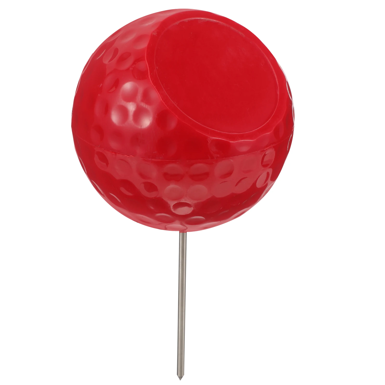 

Golf Course Marker Golden Red Supplies Practical Durable Golfing Tee Accessory Ball Golf Supplies Marker