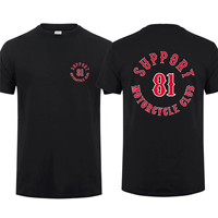 Amazing oversized casual t-shirt must-have Hells Angels support 81 frat t-shirt men's t-shirt graphic high quality