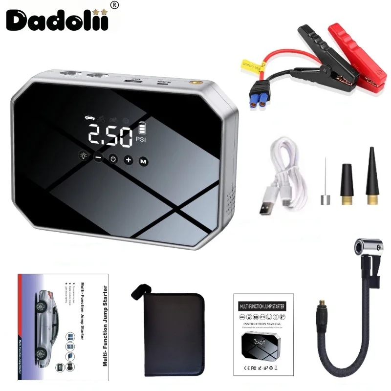 Auto Starthilfe Startgerät Batterie Power Bank 12V38000mAh Jumpstarter Auto Buster Notfall Booster Auto Ladegerät Starthilfe
