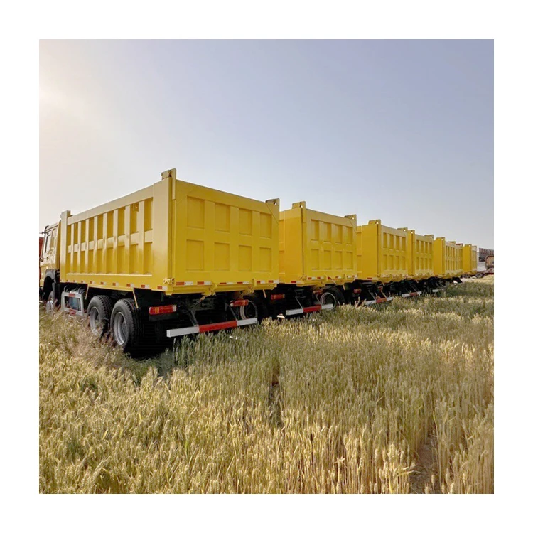 High Quality Heavy Duty Hydraulic Dual Control System Tipper Dump Trailer To Transport Grain