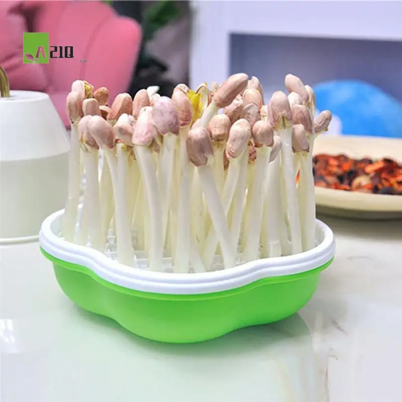 

A21Q-горшок для проращивания ростков фасоли, горшок для проращивания гидропоники без почвы, горшок для посадки рассады пшеницы, лоток для выращивания ростков