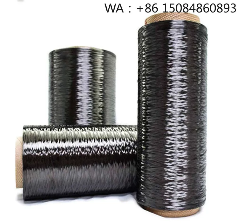 

T300 T700 Carbon Fiber Filament Yarn 3k 6k 12k, High Strength Bobbin Wound Roving for Industrial Composite Applications