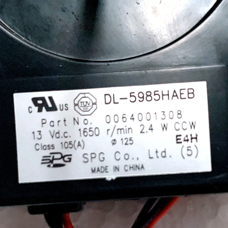 новый холодильник с морозильной камерой Двойное открытие двери Мотор вентилятора для 0064001308   DL-5985HAEB