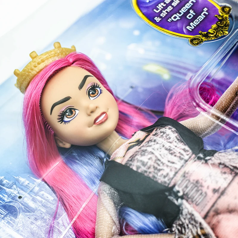 Hasbro Descendants 3 11 Inches Lift Arm She Sings Queen of MeanMovable Figure Model Can Sing Gift Joint Mobility Collection Doll