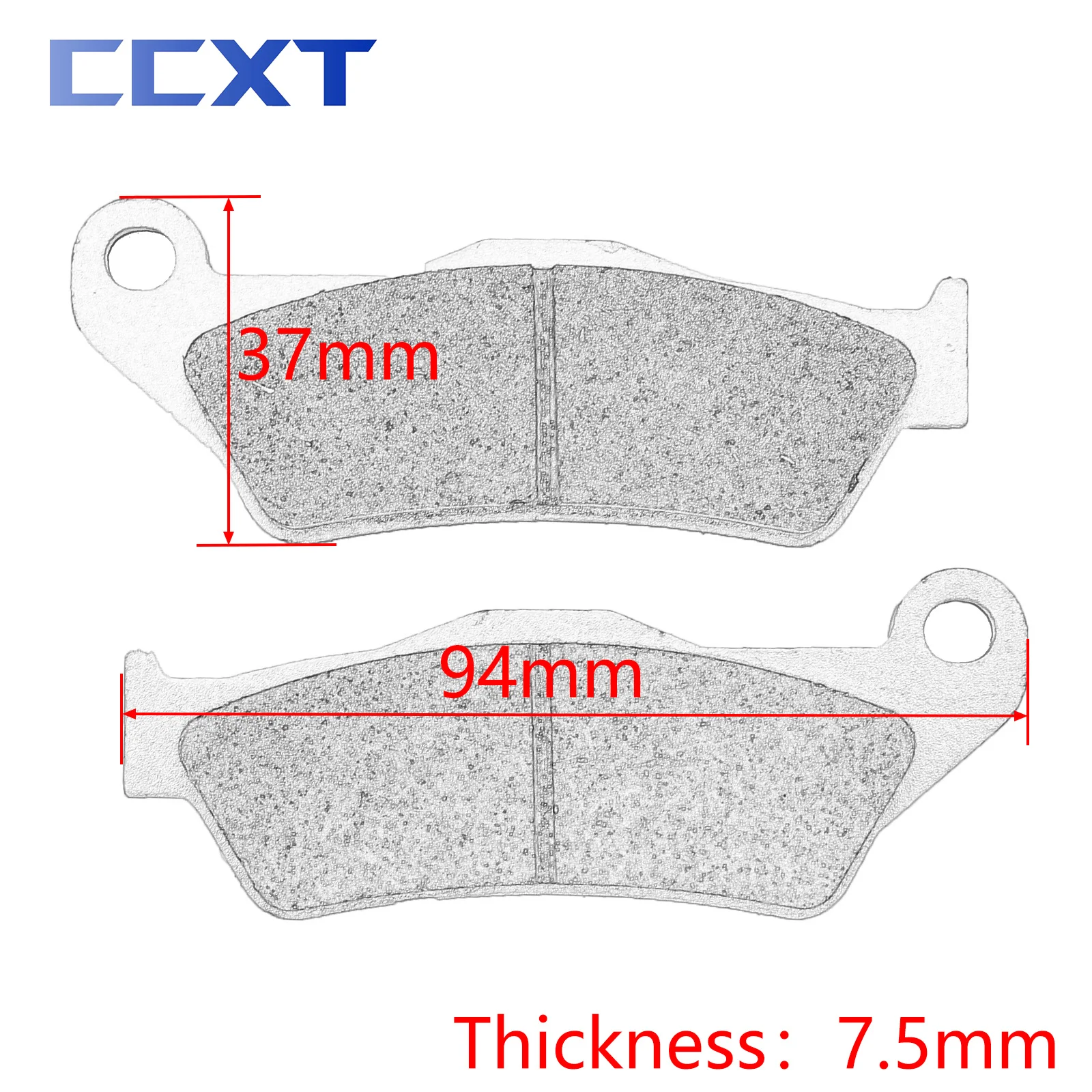 Motorcycle Rear Brake Pads Kit For BMW R850 R110 R1150 R1200 K1300 R C ABS S GS RT SE RS 1993-2015 Motocross Universal Parts